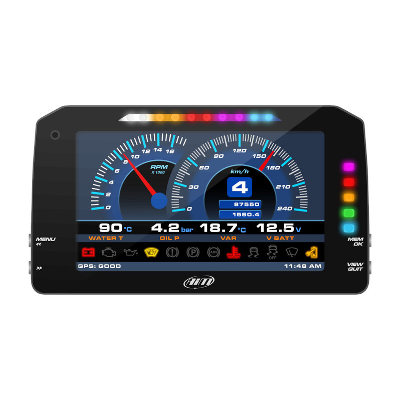 Afficheur Data Logger AiM MXP avec Module GPS