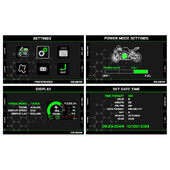 Afficheur Data Logger AiM MXK10 pour Kawasaki Ninja ZX-10R (2011-2020)