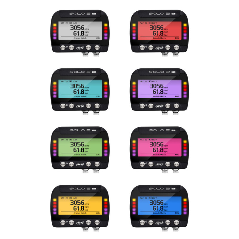 Chronomètre GPS AiM Solo 2 DL avec Entrée ECU