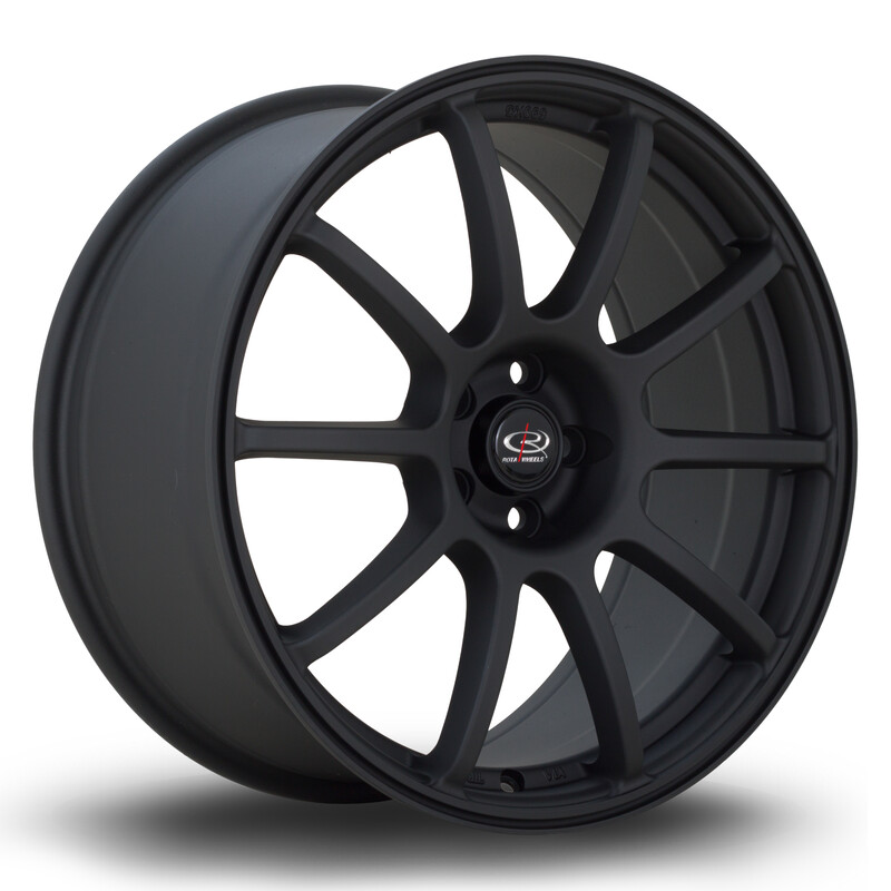 Jante Rota Force 18x8.5" 5x100 ET48, Noir Mat