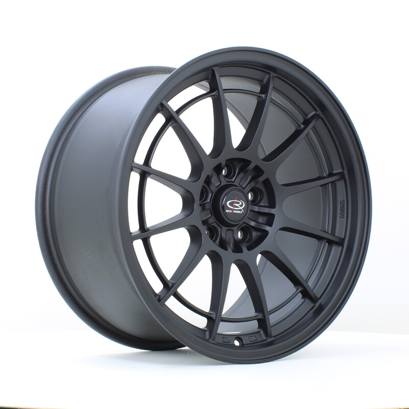 Jante Rota GKR 18x9.5" 5x114.3 ET45, Noir Mat