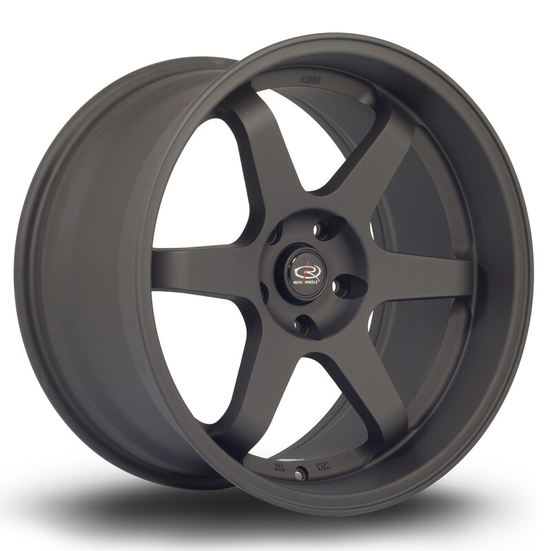Jante Rota Grid 19x10.5" 5x114.3 ET20, Noir Mat