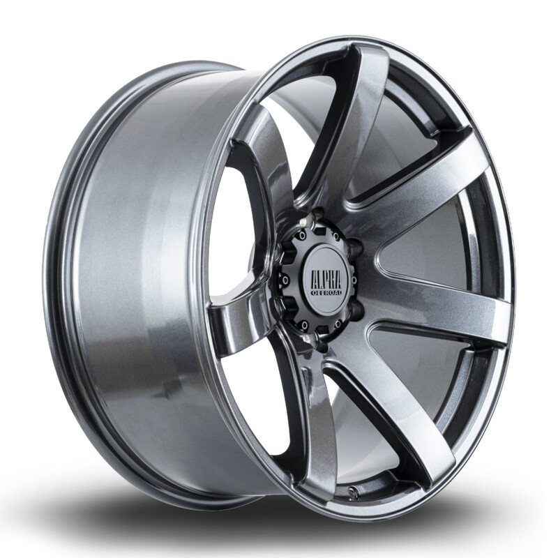 Jante Rota Gauntlet 18x9" 6x139.7 ET15, Hyper Gray