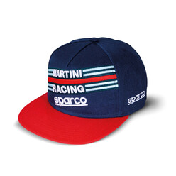 Casquette à Visière Plate Sparco Martini Racing