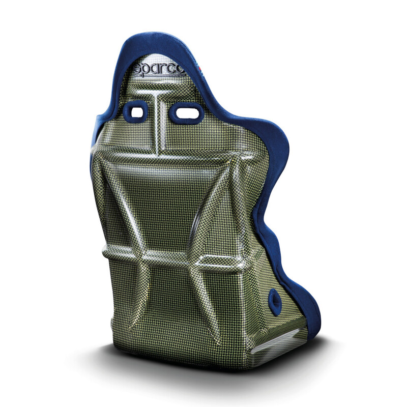 Siège Baquet Sparco Legend Martini Racing en Carbone Kevlar - Bleu (FIA)