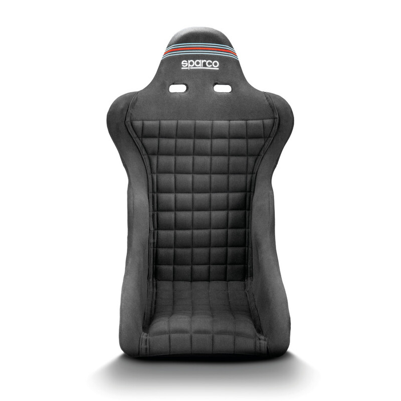 Siège Baquet Sparco Legend Martini Racing en Carbone Kevlar - Gris (FIA)