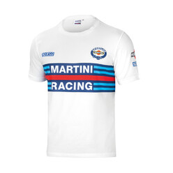 T-Shirt Sparco Martini Racing Replica Blanc