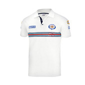 Polo Sparco Martini Racing Replica Blanc
