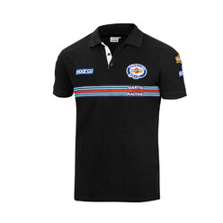 Polo Sparco Martini Racing Replica Noir