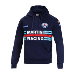 Sweat à Capuche Sparco Martini Racing Replica Bleu