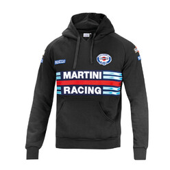 Sweat à Capuche Sparco Martini Racing Replica Noir