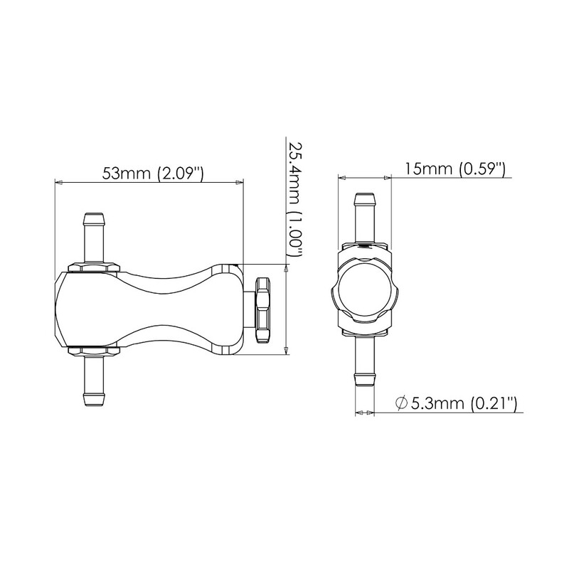 Robinet de Pression de Turbo Turbosmart Boost-Tee