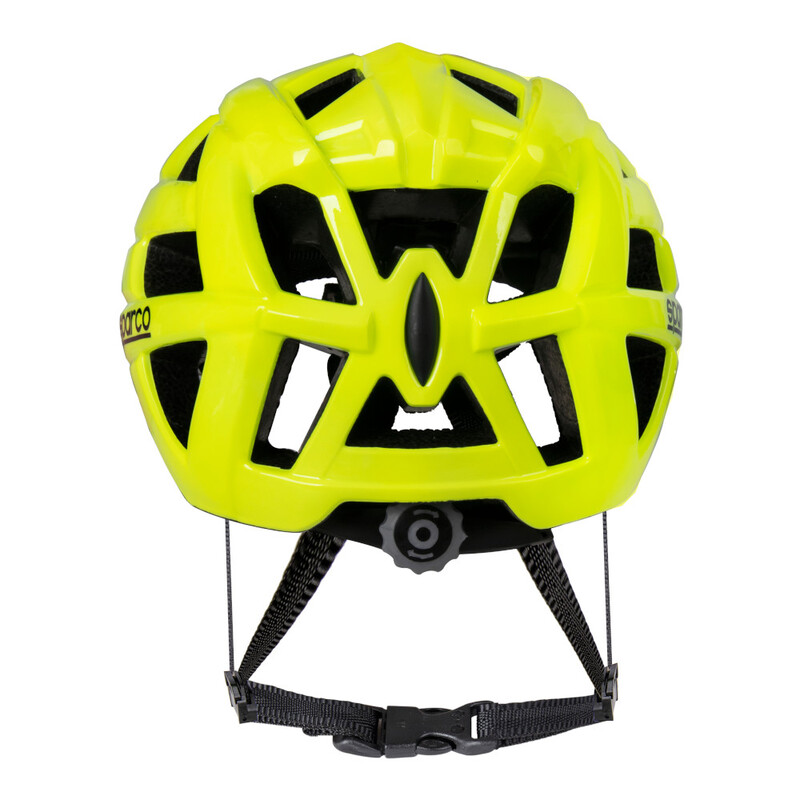 Casque Velo Trottinette Sparco Jaune Distributeur Officiel Sparco BPS Racing