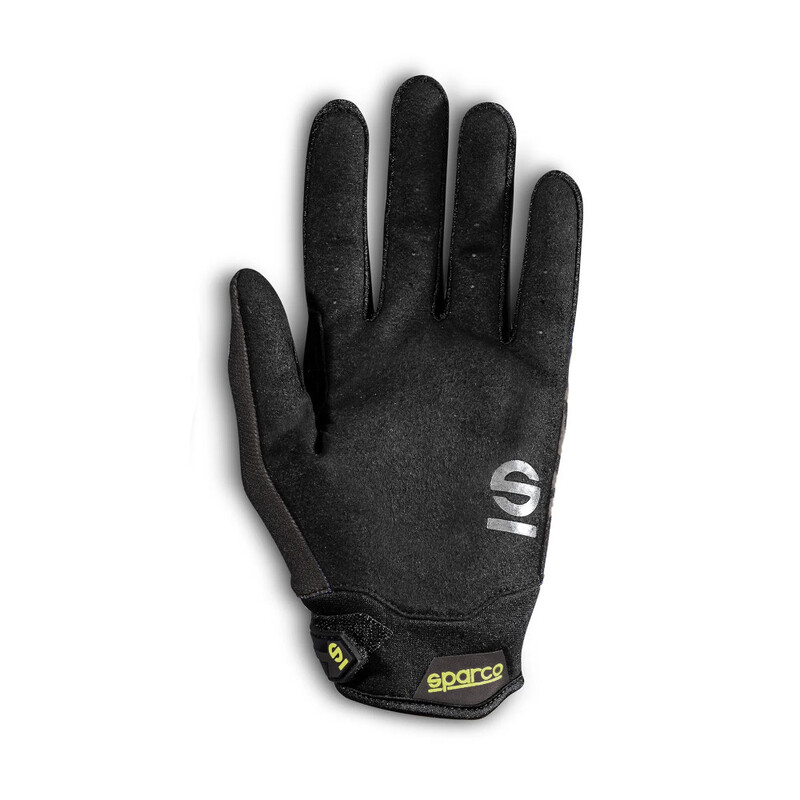 Gants de Mécanicien Sparco Meca-3 Noirs & Jaune Fluo