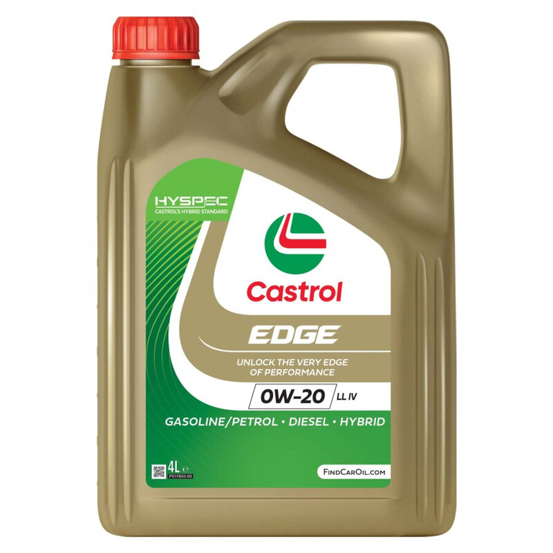 4L Huile Moteur Castrol Edge 0W20 LL IV