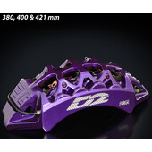 Kit Gros Freins Avant D2 Racing : 4 à 8 Pistons, 286 à 444 mm