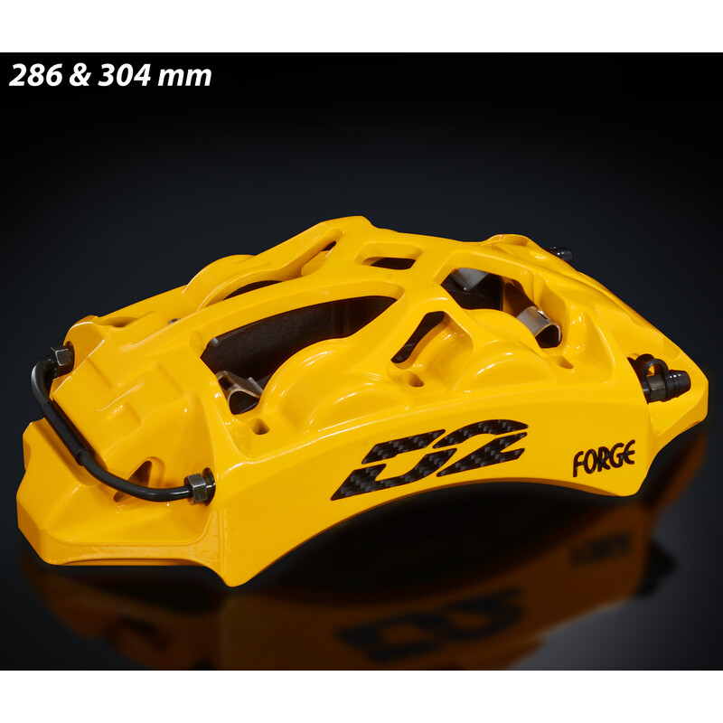 Kit Gros Freins Arrière D2 Racing : 4 à 8 Pistons, 330 à 421 mm