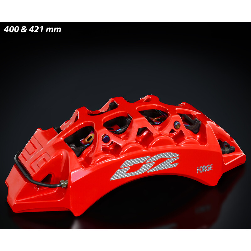 Kit Gros Freins Arrière D2 Racing : 4 à 8 Pistons, 330 à 421 mm