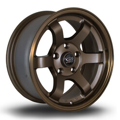 Jante Rota Grid 15x7" 4x100 ET40, Bronze