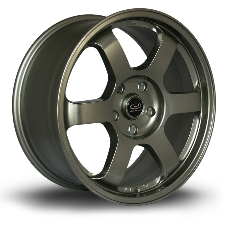 Jante Rota Grid Van 18x8.5" 5x112 ET45, Gris Anthracite