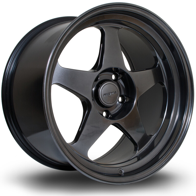 Jante Rota Slipstream 18x10.5" 5x114.3 ET12, Hyper Black