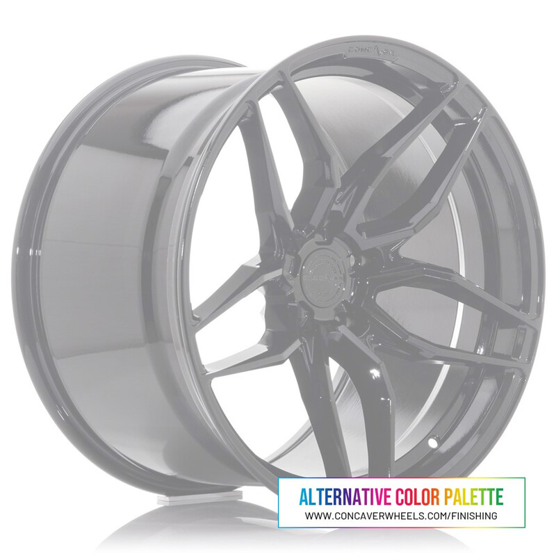 Jante Concaver CVR3 22x11" (5 trous - sur mesure) ET11-54, Couleur Personnalisée