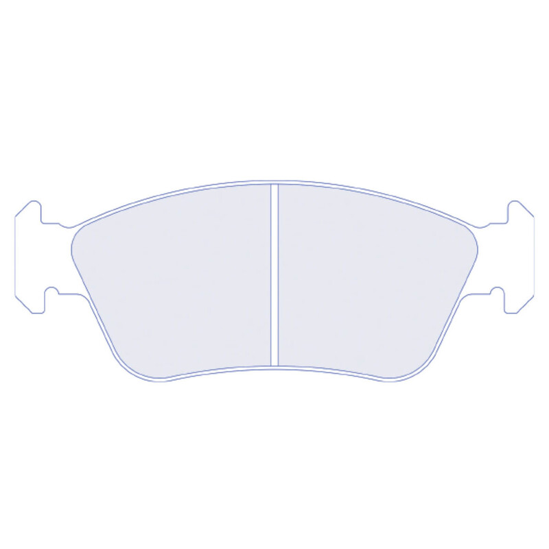 Plaquettes de Freins Avant CL Brakes RC5+ pour BMW E46 non M3