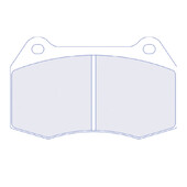 Plaquettes de Freins Avant CL Brakes RC5+ pour Honda Integra Type R (DC5)