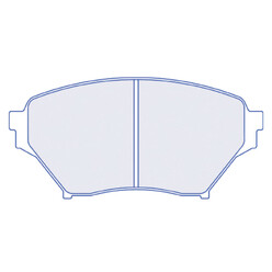 Plaquettes de Freins Avant CL Brakes RC5+ pour Mazda MX-5 NB FL