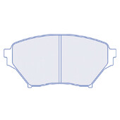 Plaquettes de Freins Avant CL Brakes RC6 pour Mazda MX-5 Cup