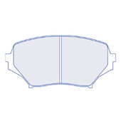 Plaquettes de Freins Avant CL Brakes RC6 pour Mazda MX-5 NC