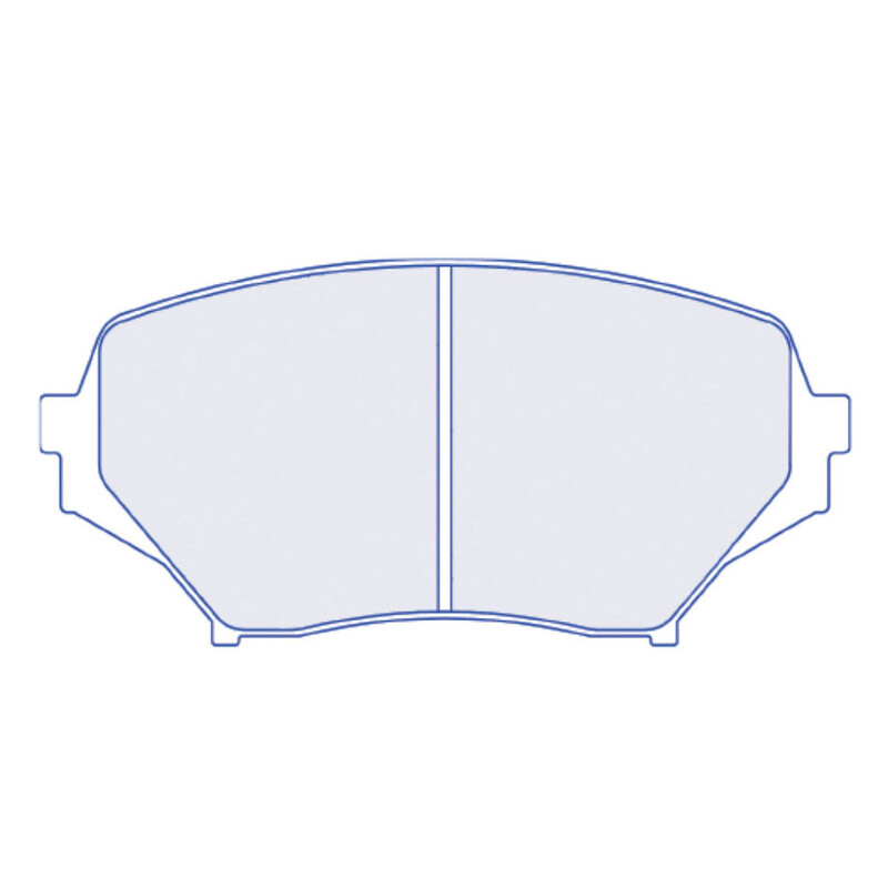 Plaquettes de Freins Avant CL Brakes RC6 pour Mazda MX-5 NC
