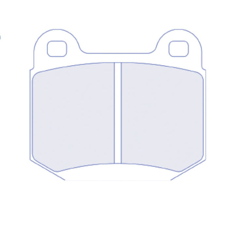Plaquettes de Freins Avant CL Brakes RC6 pour Lotus Esprit S1