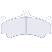 Plaquettes de Freins Avant CL Brakes RC8-R pour Porsche 997 GT3 Cup 3.8L