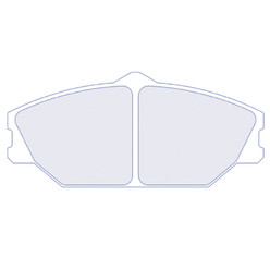 Plaquettes de Freins Avant CL Brakes RC6 pour Renault Megane I 2.0L