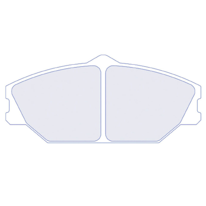 Plaquettes de Freins Avant CL Brakes RC8 pour Renault Megane I 2.0L