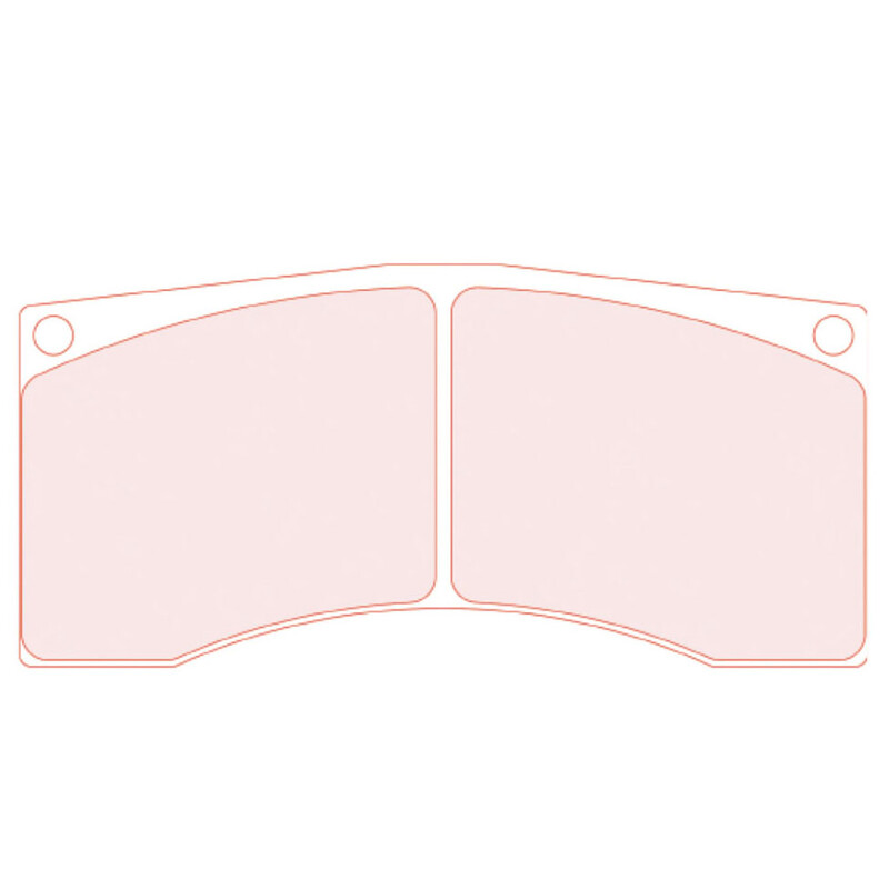 Plaquettes de Freins Avant CL Brakes RC8 pour Citroën Saxo Kit Car/S1600