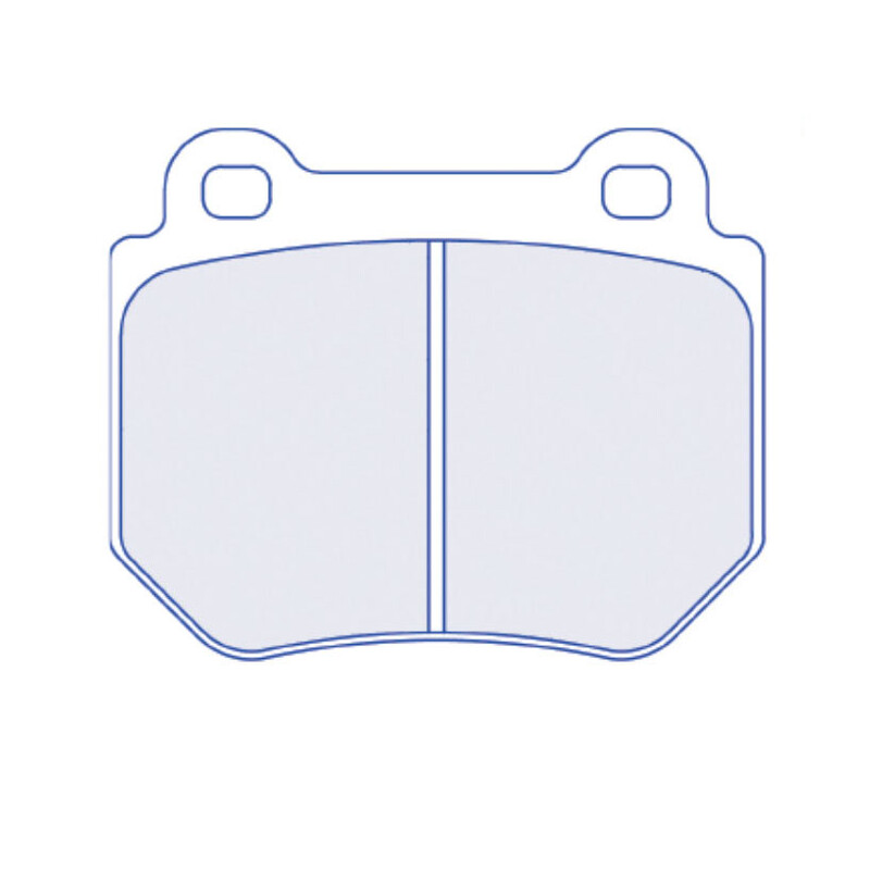 Plaquettes de Freins Arriere CL Brakes RC6 pour BMW 135i E82