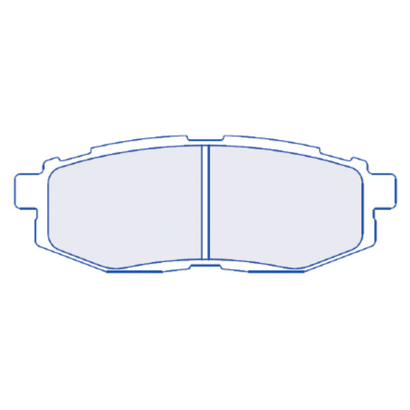 Plaquettes de Freins Arriere CL Brakes RC6 pour Subaru BRZ