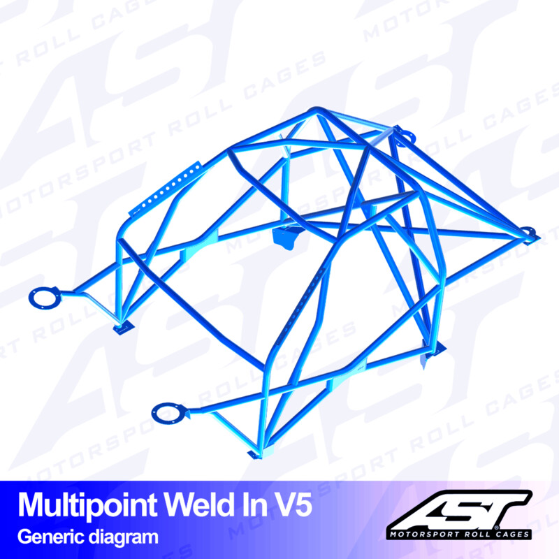 Arceau 10 Points à Souder AST Rollcages V5 pour Mazda MX-3