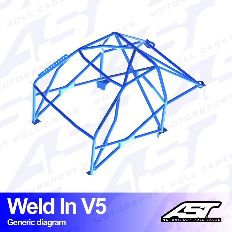 Arceau 8 Points à Souder AST Rollcages V5 pour BMW E36 Compact