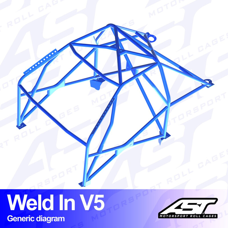 Arceau 8 Points à Souder AST Rollcages V5 pour Mini Classique
