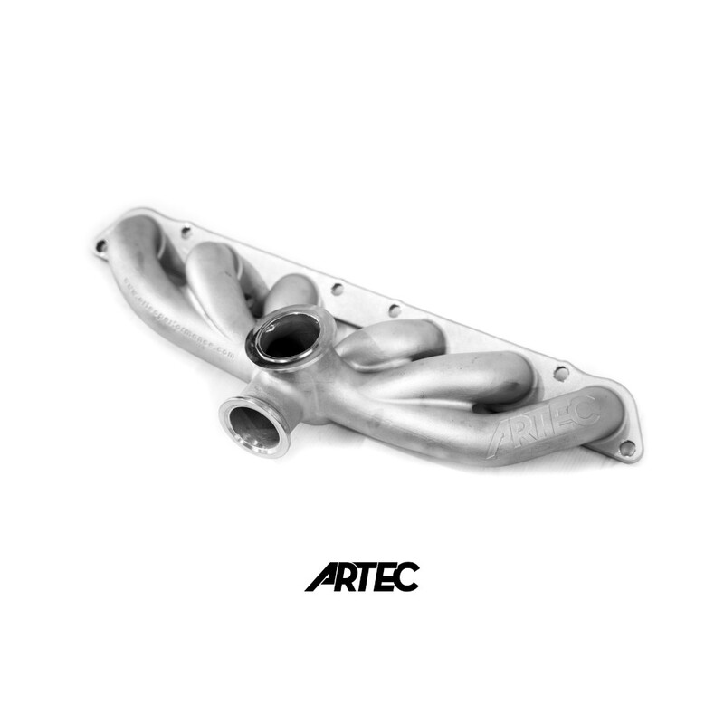 Collecteur d'Echappement Artec V-Band 70 mm pour Toyota 2JZ-GTE