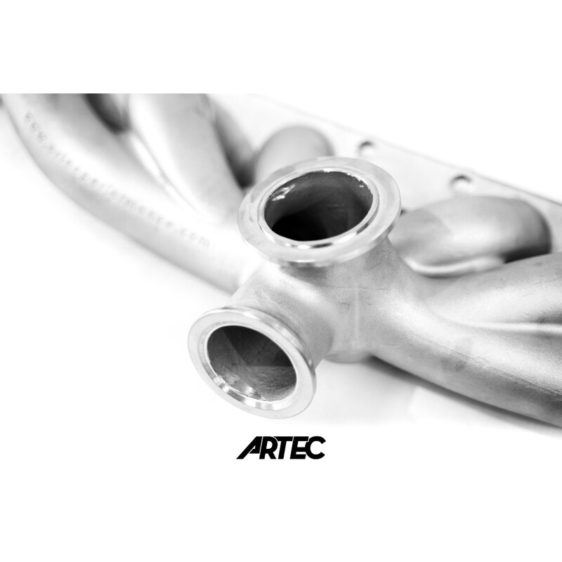Collecteur d'Echappement Artec V-Band 70 mm pour Toyota 2JZ-GTE