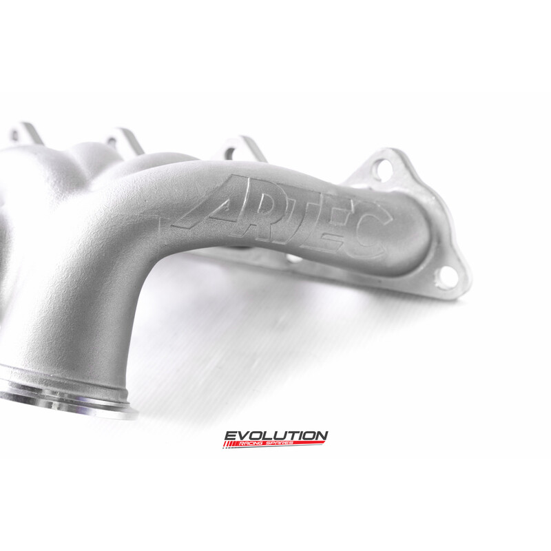 Collecteur d'Echappement Artec Low Mount V-Band Reverse Rotation pour Mitsubishi 4G63 (Lancer Evo 4-9)