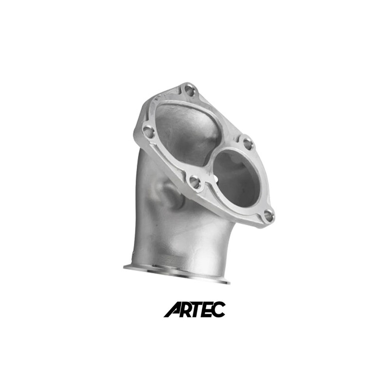 Elbow Artec 3.5" pour Mitsubishi 4G63 (Lancer Evo 4-9)