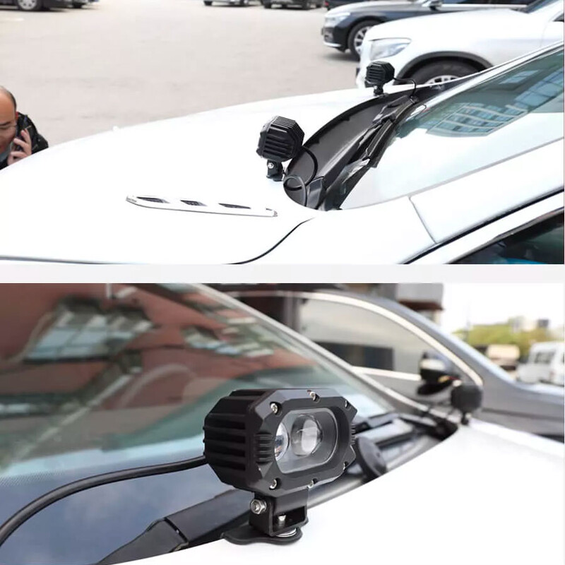 Supports de LED Universels pour Capot (la paire)
