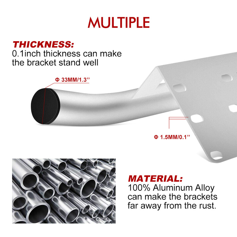 Support de LED Universel pour Plaque d'Immatriculation