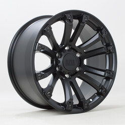 Jante Rota Maverick 18x9" 6x139.7 ET15, Noir Satiné