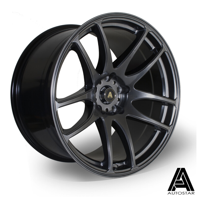 Jante Autostar A510 19x10.5" 5x114.3 ET22, Hyper Black